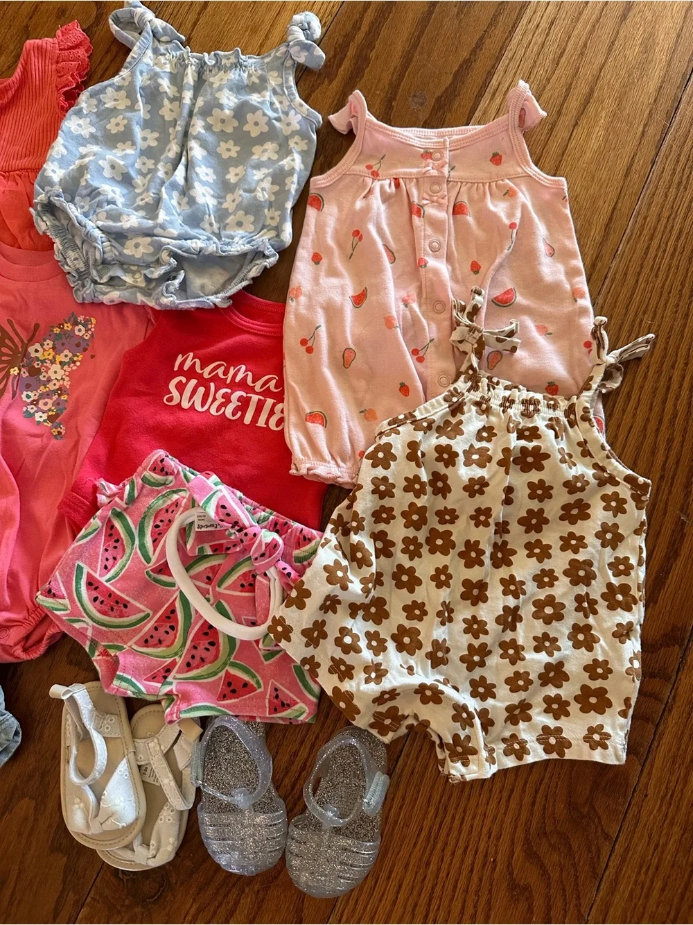 Baby Girls Summer Clothing Bundle